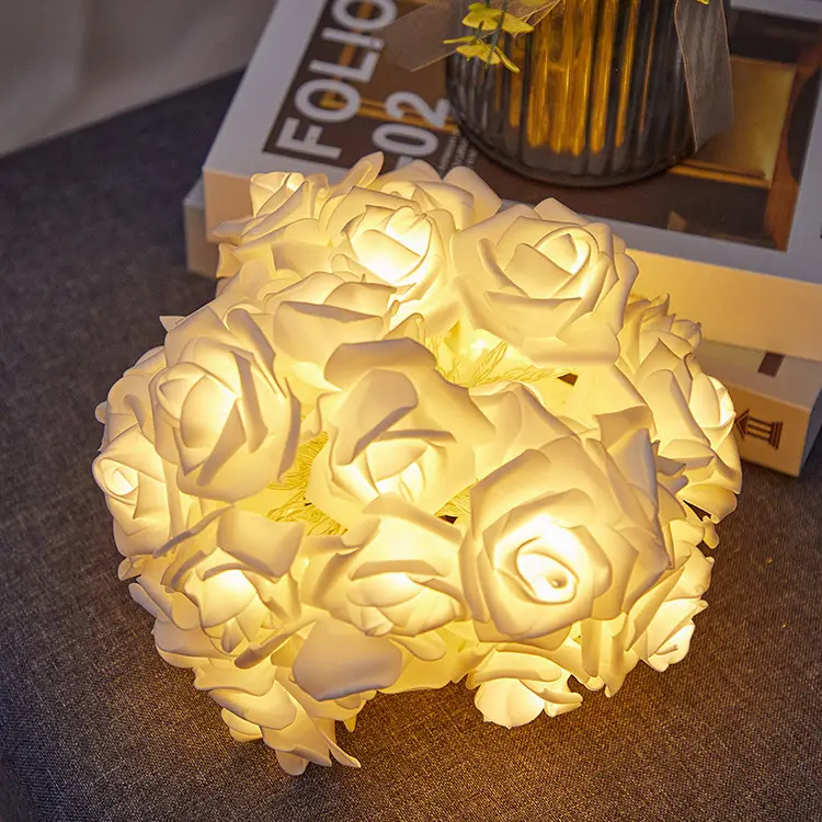 Pink LED Rose String Decor for Home & Events - Image 12