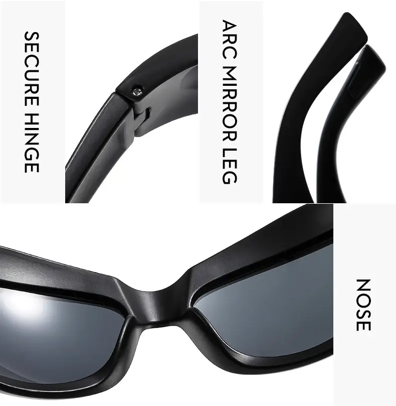 Pink Futuristic Sunglasses for Men Women — feature 10