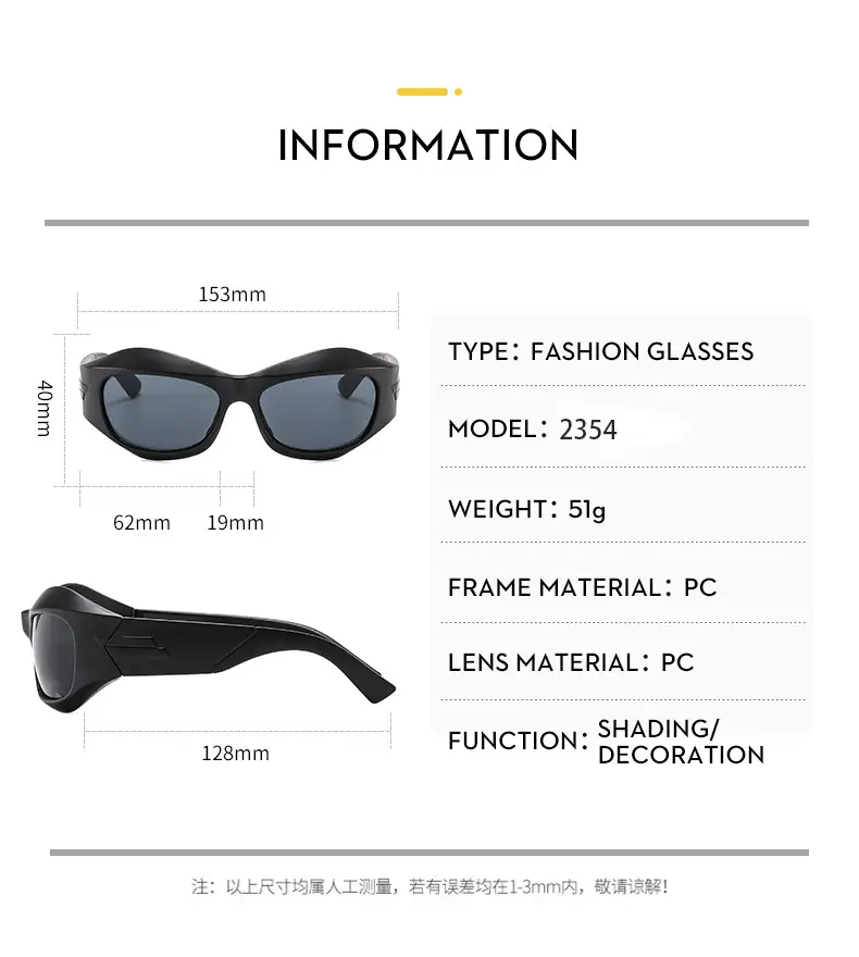 Pink Futuristic Sunglasses for Men Women — feature 11