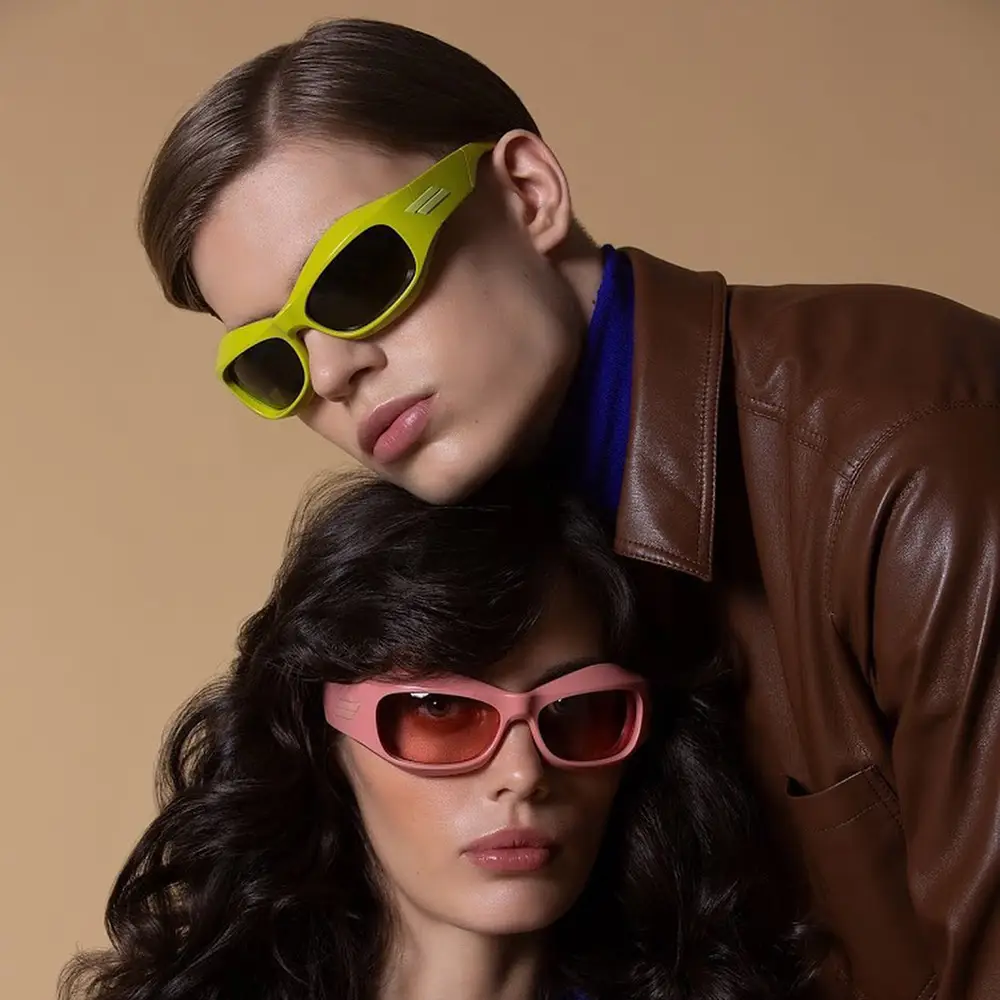 Pink Futuristic Sunglasses for Men Women — feature 2