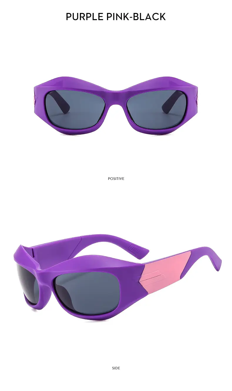 Pink Futuristic Sunglasses for Men Women — feature 21