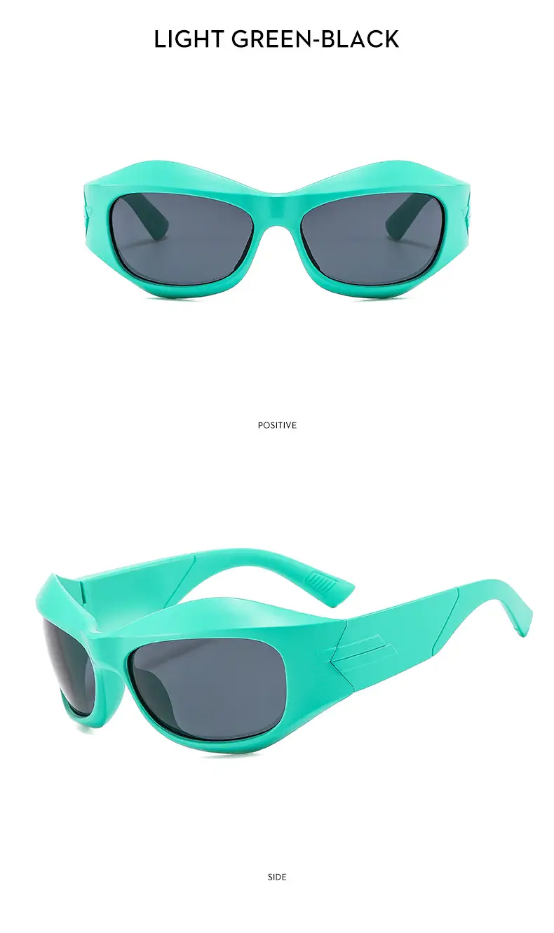 Pink Futuristic Sunglasses for Men Women — feature 22