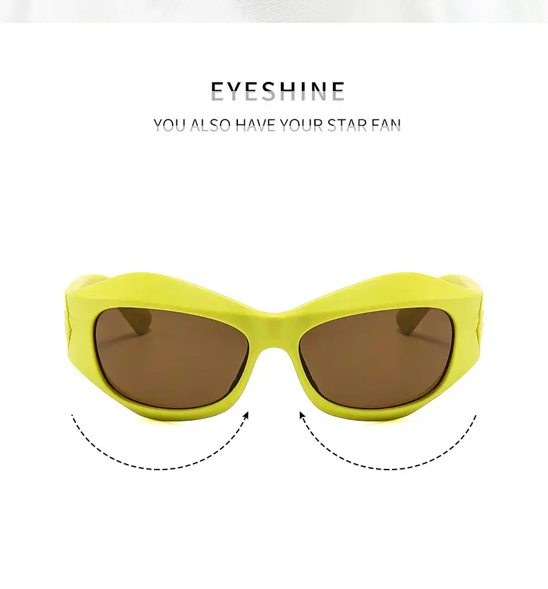 Pink Futuristic Sunglasses for Men Women — feature 6