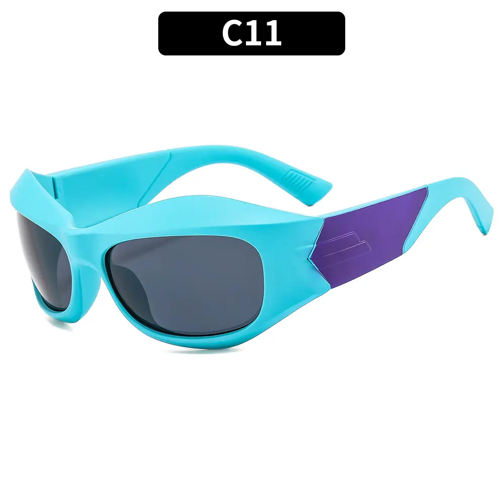 Pink Futuristic Sunglasses for Men Women
