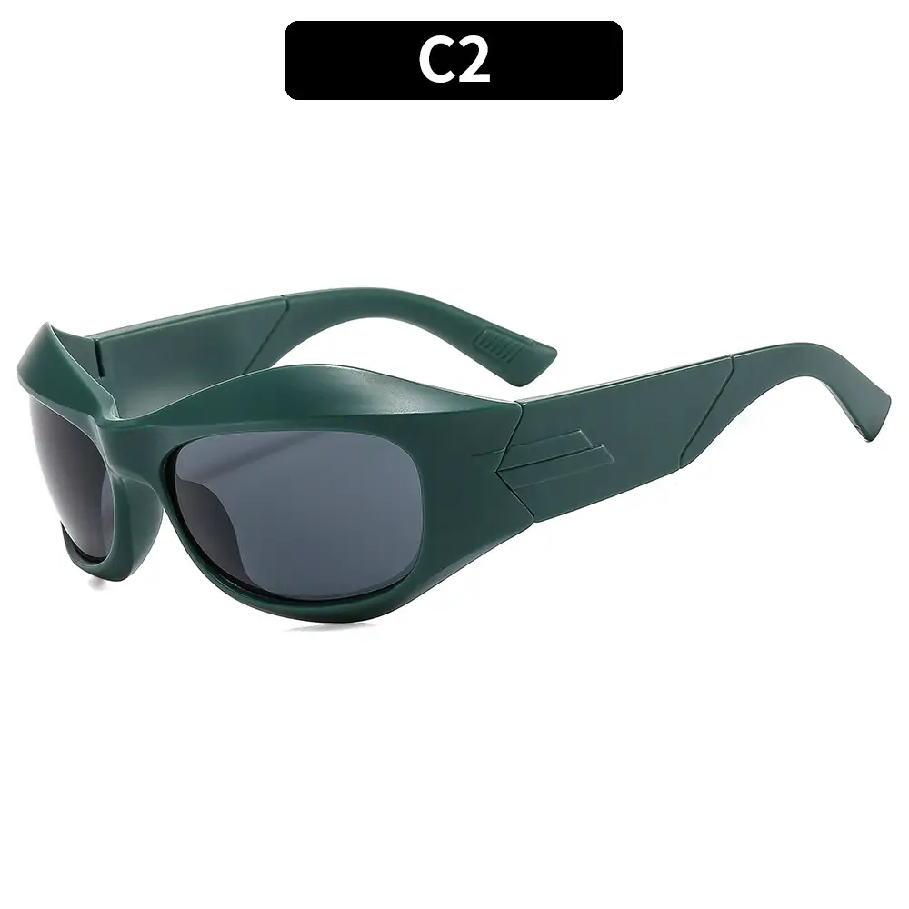 Pink Futuristic Sunglasses for Men Women