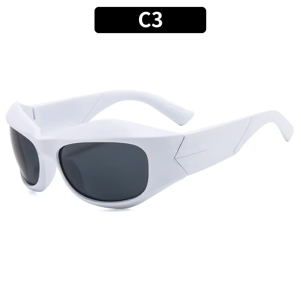 Pink Futuristic Sunglasses for Men Women