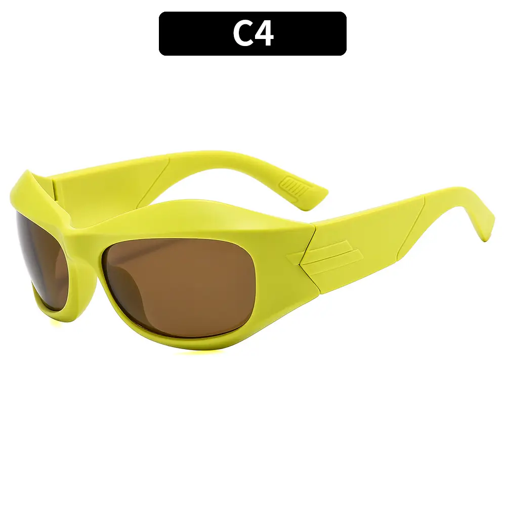 Pink Futuristic Sunglasses for Men Women