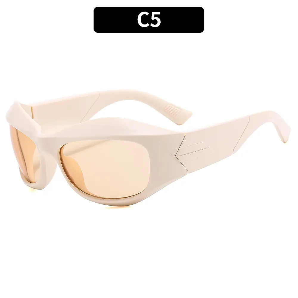 Pink Futuristic Sunglasses for Men Women