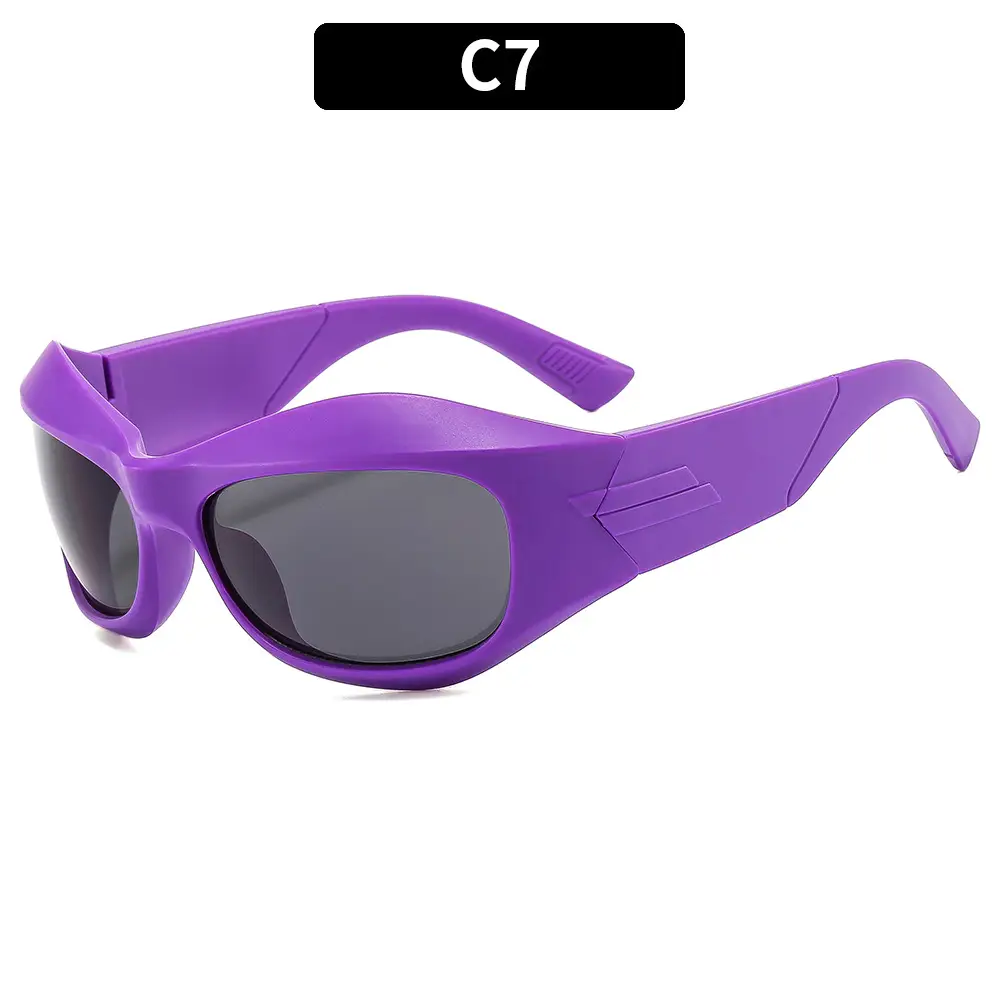 Pink Futuristic Sunglasses for Men Women