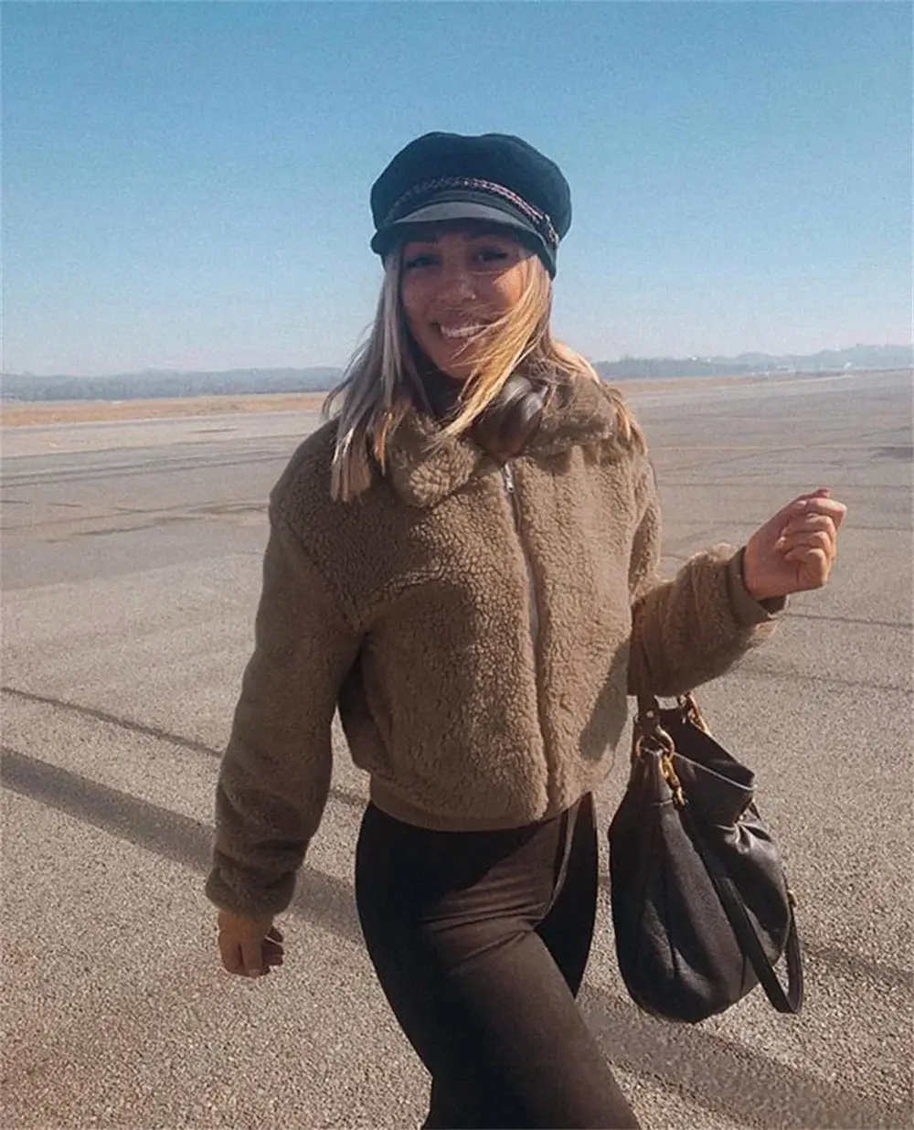 Women's Warm Plush Hoodie Jacket Set for Autumn Winter — feature 16