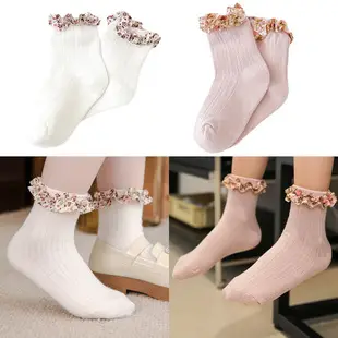 2024 Spring Girls White Lace Bow Socks — feature 36