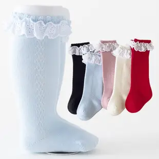 2024 Spring Girls White Lace Bow Socks — feature 41