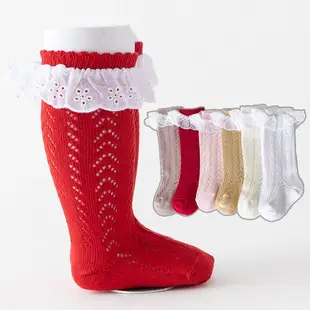 2024 Spring Girls White Lace Bow Socks — feature 42