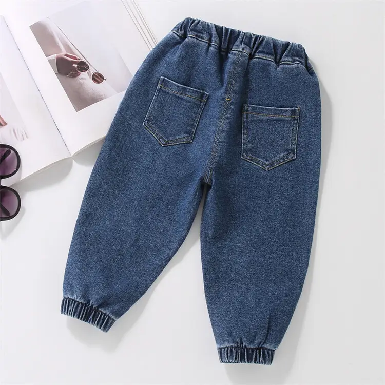 Children's Blue Denim Shorts 2023 Spring Autumn - Image 5