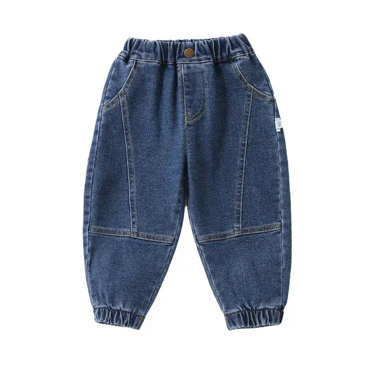Children's Blue Denim Shorts 2023 Spring Autumn - Image 6