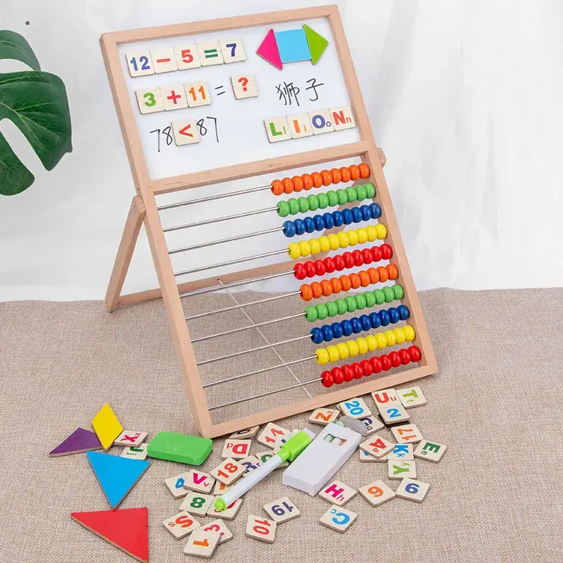 Children's Abacus & Drawing Board Set for Early Math Teaching
