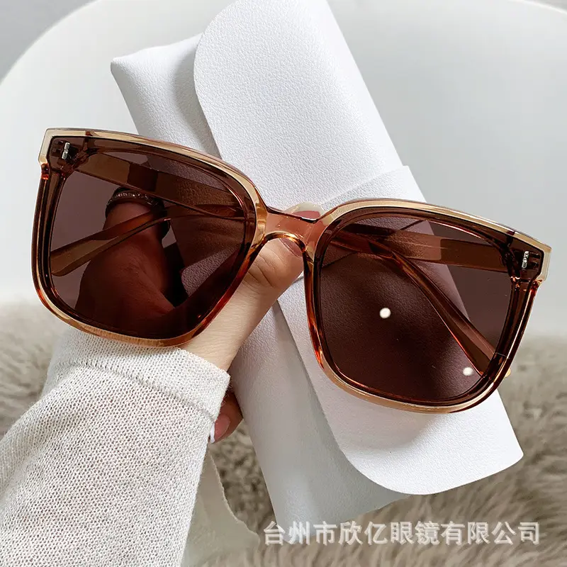 Korean Style Large Frame Sunglasses for Men Women - Image 6