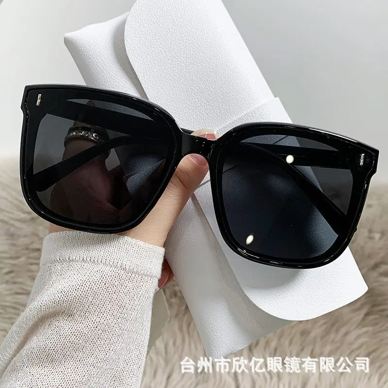 Korean Style Large Frame Sunglasses for Men Women - Image 8