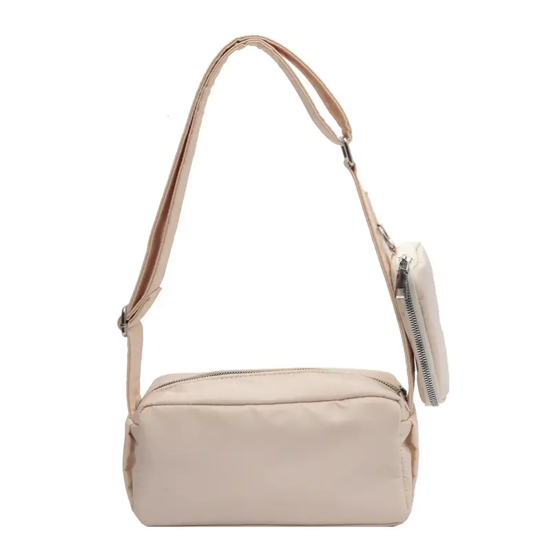 Women's Beige Crossbody Shoulder Bag 2022 - Image 3