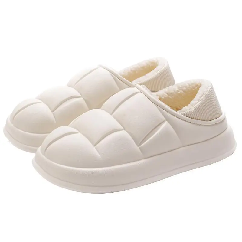 Winter Warm Cotton Slippers for Women, Postpartum Warm Shoes for Men - Image 8
