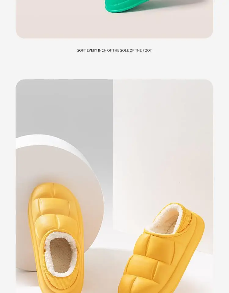 Winter Warm Cotton Slippers for Women, Postpartum Warm Shoes for Men — feature 16