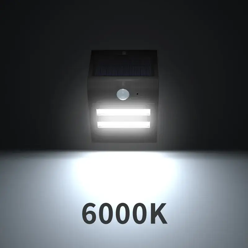 Solar Sensor Wall Lamp 20 Led Outdoor Garden Lighting - Image 3