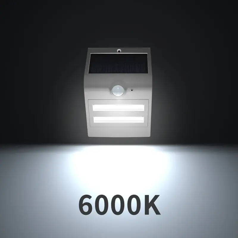Solar Sensor Wall Lamp 20 Led Outdoor Garden Lighting - Image 6