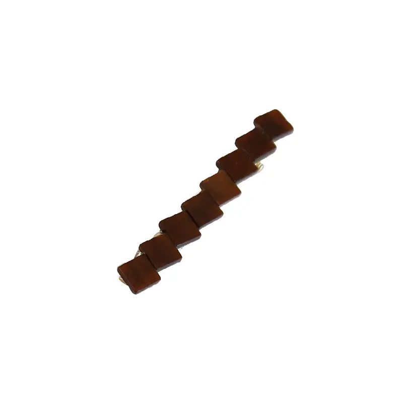 Peach Soda Square Hair Clips for Women