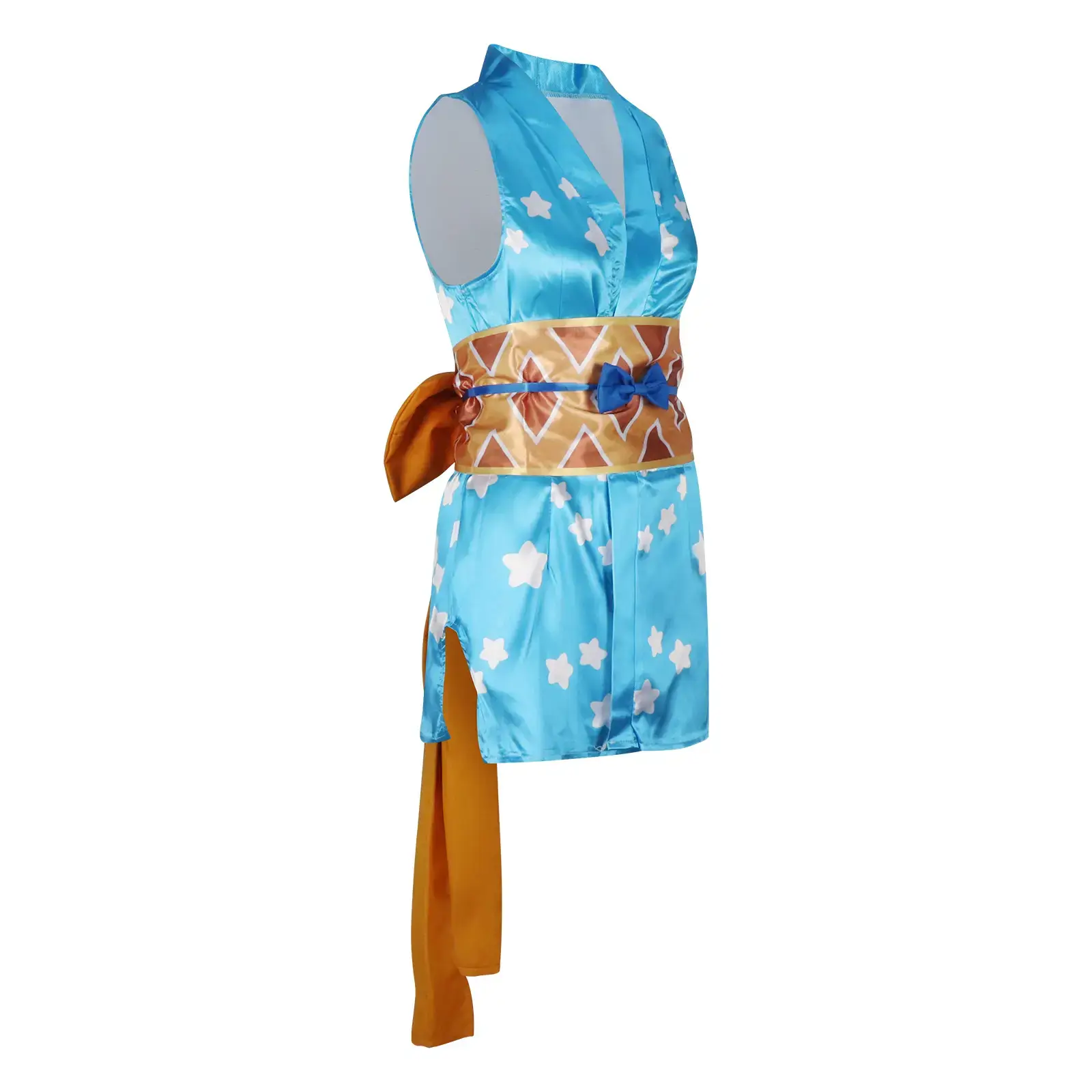 Nami Sexy Cosplay Costume Wig Hat Kimono Doll Suit Blue
