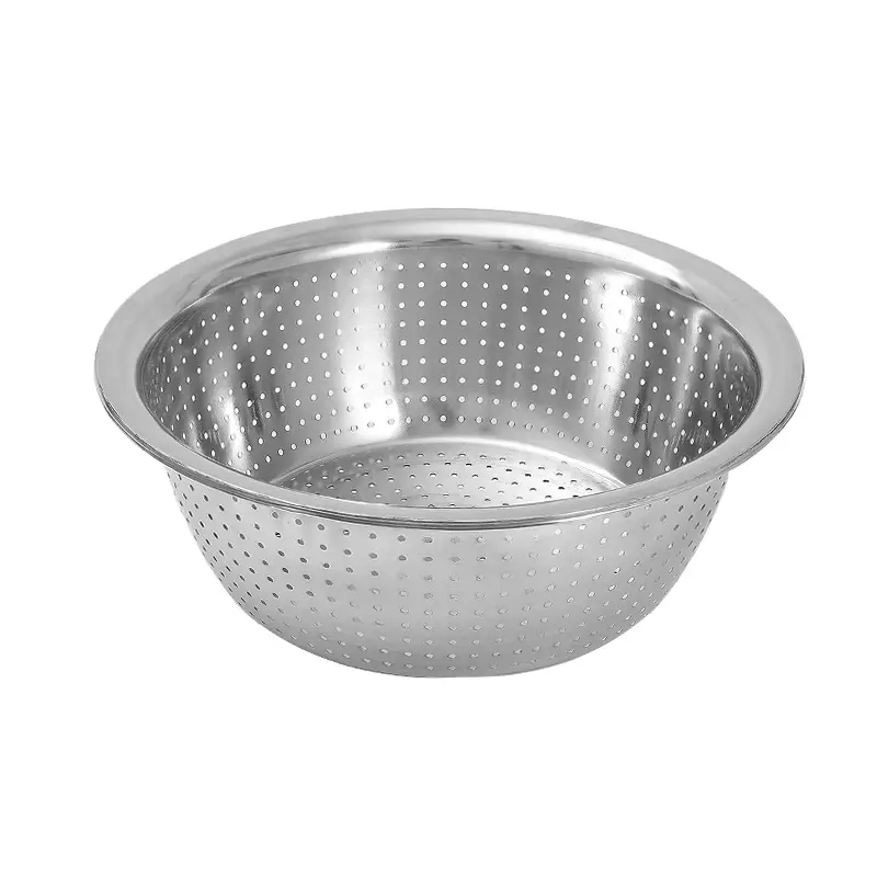 Stainless Steel Rice Drain Basket Large Capacity - Image 5