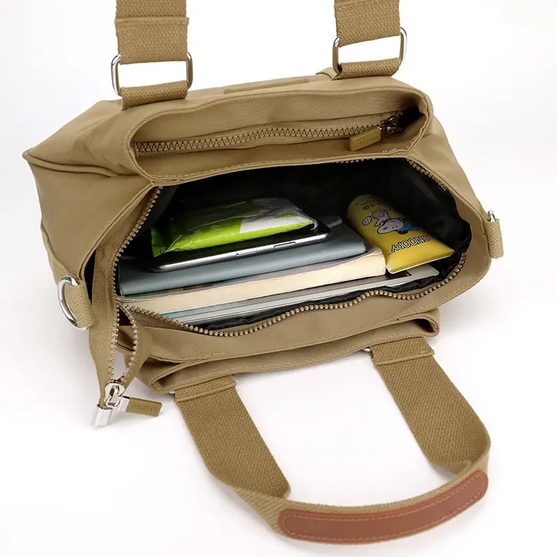 2022 New Women's Purple Nylon Shoulder Bag Large Capacity - Image 10