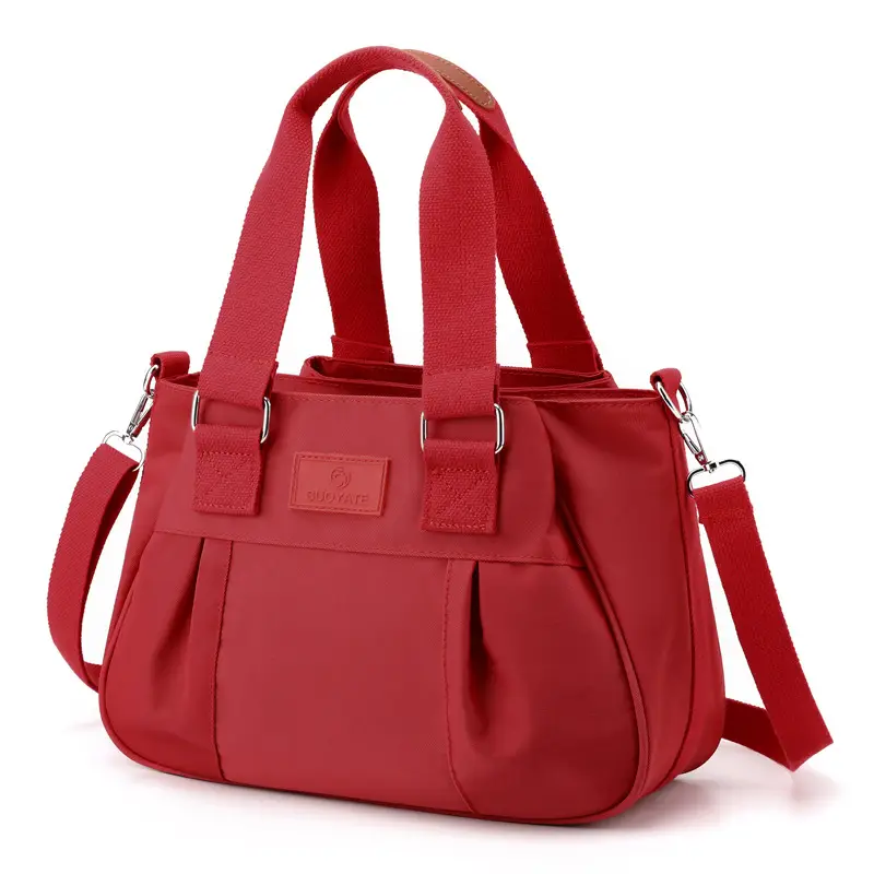 2022 New Women's Purple Nylon Shoulder Bag Large Capacity - Image 11