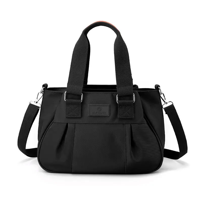 2022 New Women's Purple Nylon Shoulder Bag Large Capacity - Image 4