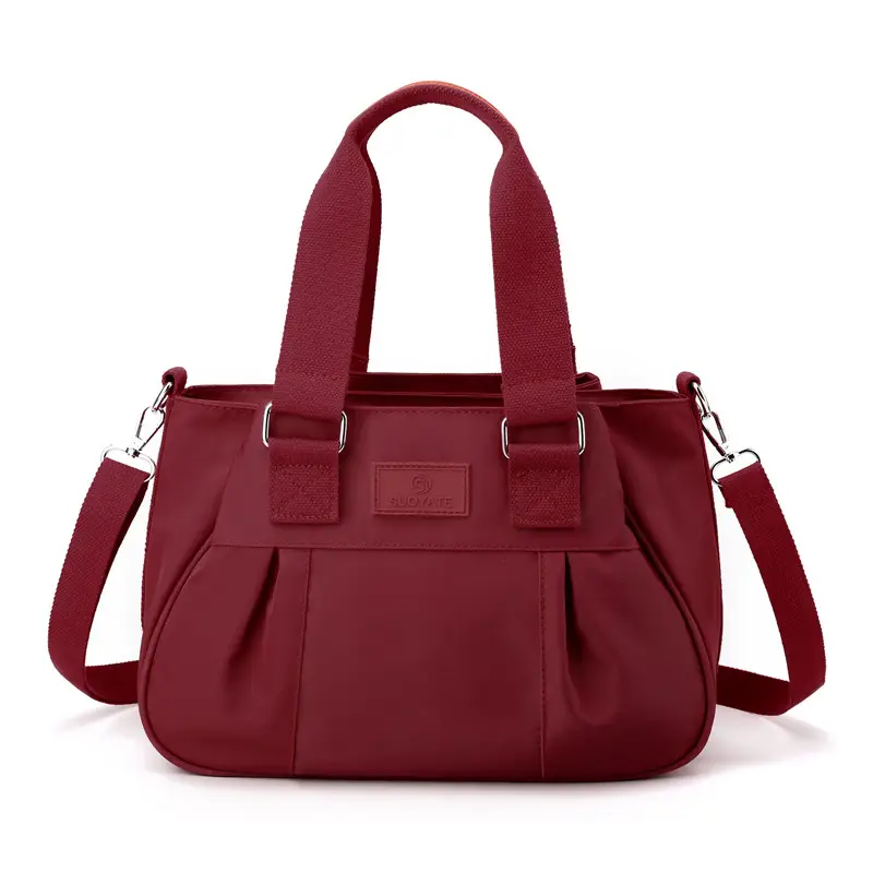 2022 New Women's Purple Nylon Shoulder Bag Large Capacity - Image 5