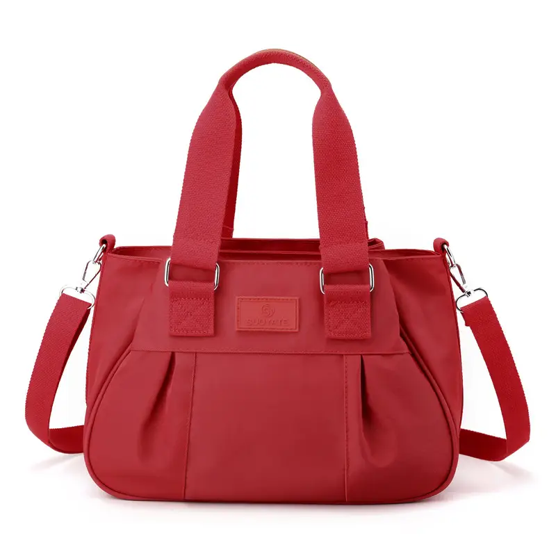 2022 New Women's Purple Nylon Shoulder Bag Large Capacity - Image 6