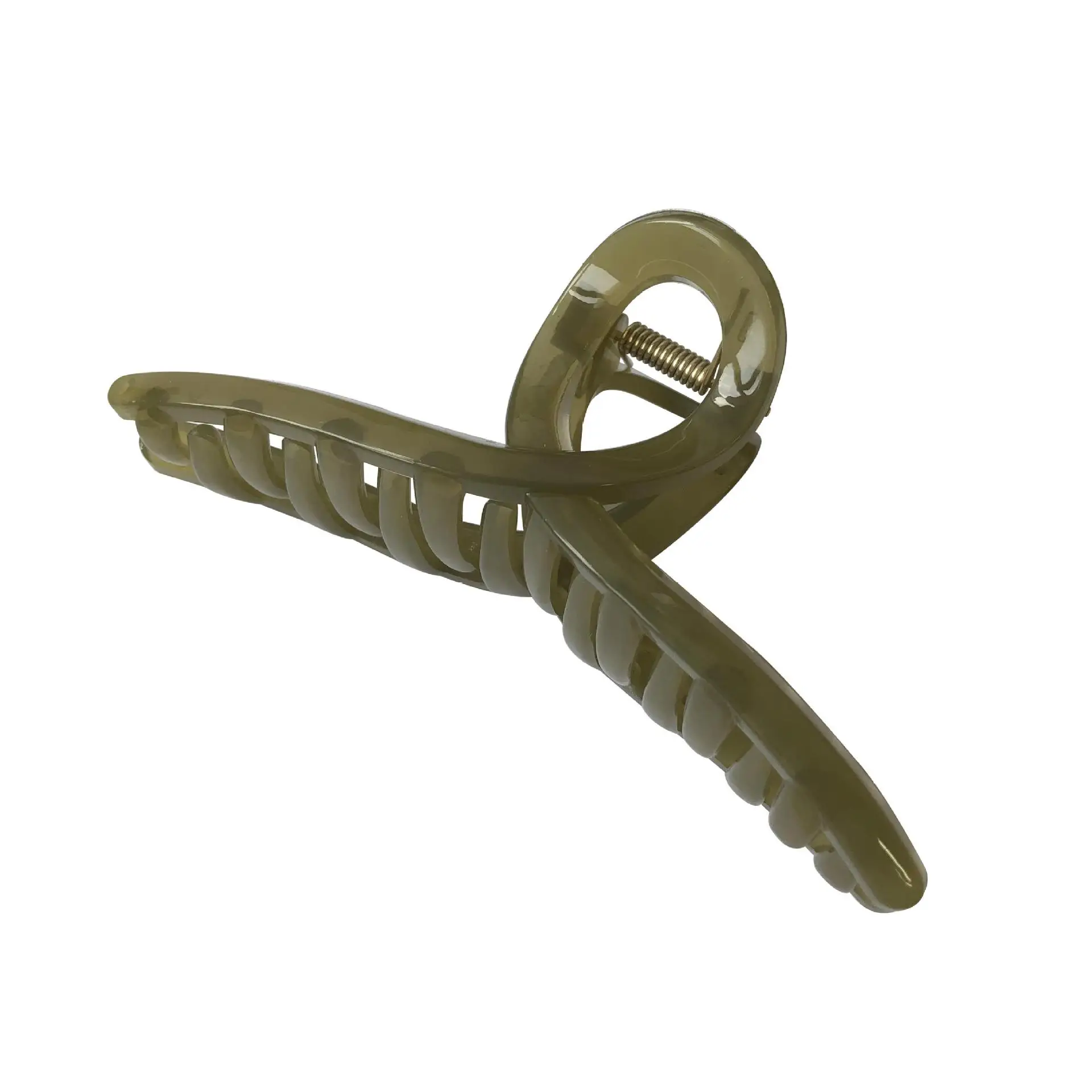 Large Jelly Cross Hair Clip for Women - Image 9