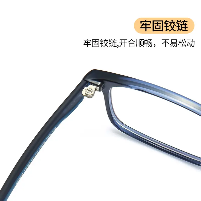 Adjustable Silicone Nose Pads Teen Glasses Myopia Frame Black - Image 10