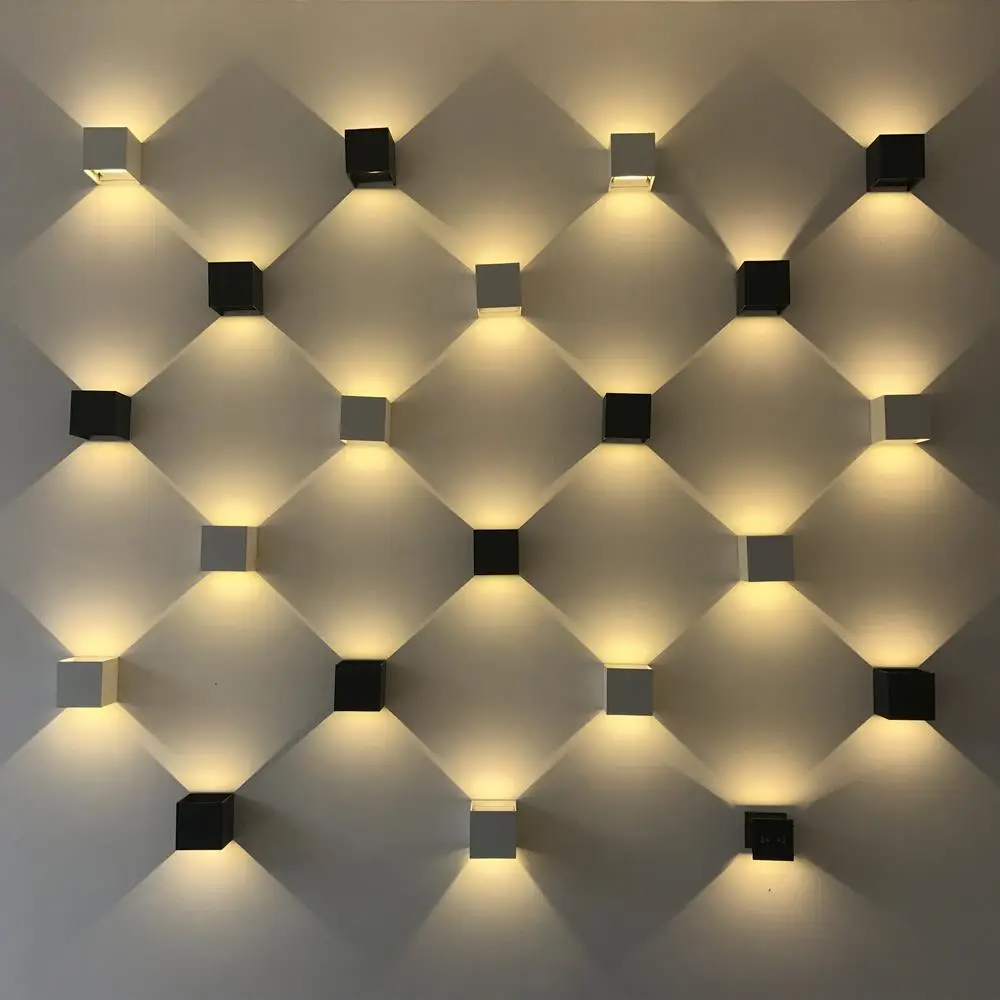 5.8m² 12W White LED Wall Lamp Outdoor Waterproof - Image 15