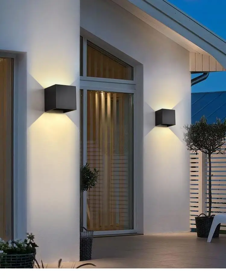 5.8m² 12W White LED Wall Lamp Outdoor Waterproof — feature 12