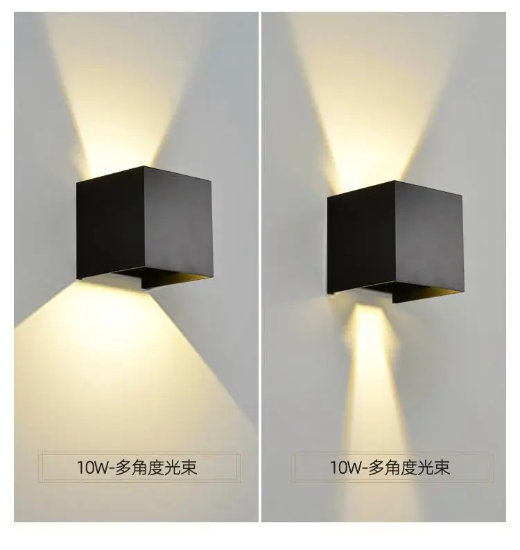 5.8m² 12W White LED Wall Lamp Outdoor Waterproof — feature 14