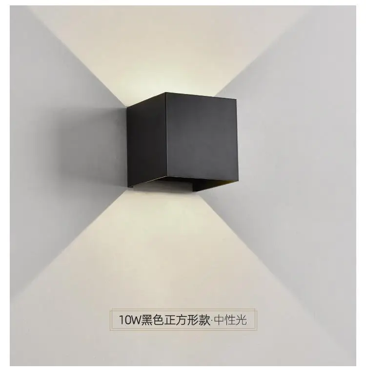 5.8m² 12W White LED Wall Lamp Outdoor Waterproof — feature 18