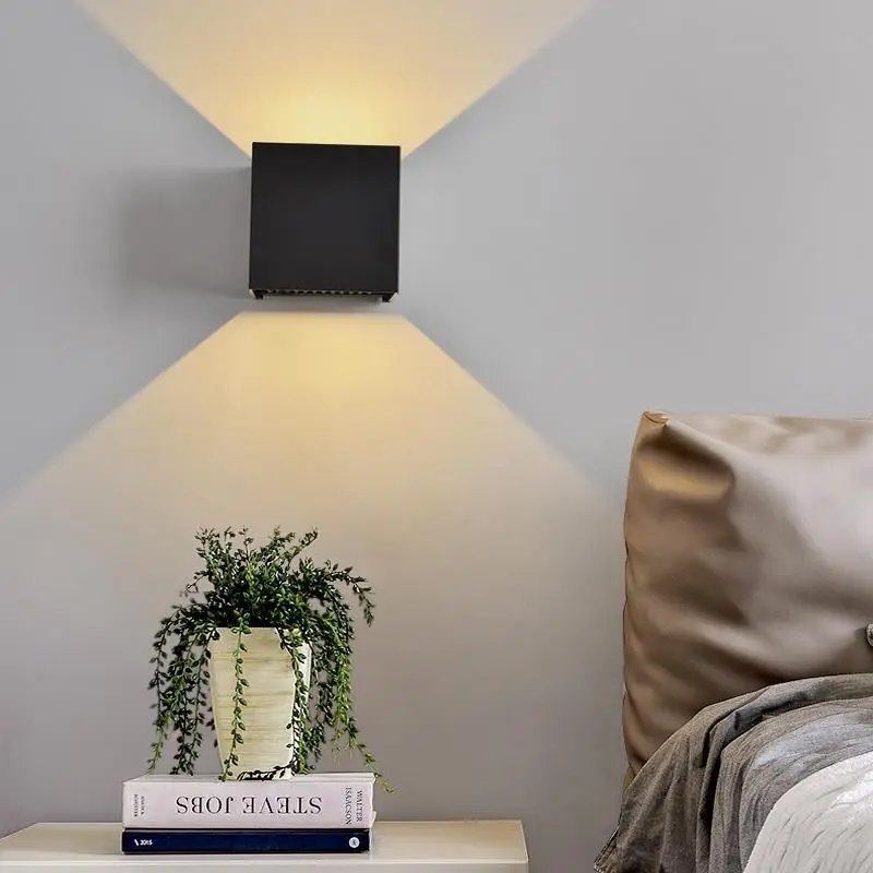 5.8m² 12W White LED Wall Lamp Outdoor Waterproof — feature 24