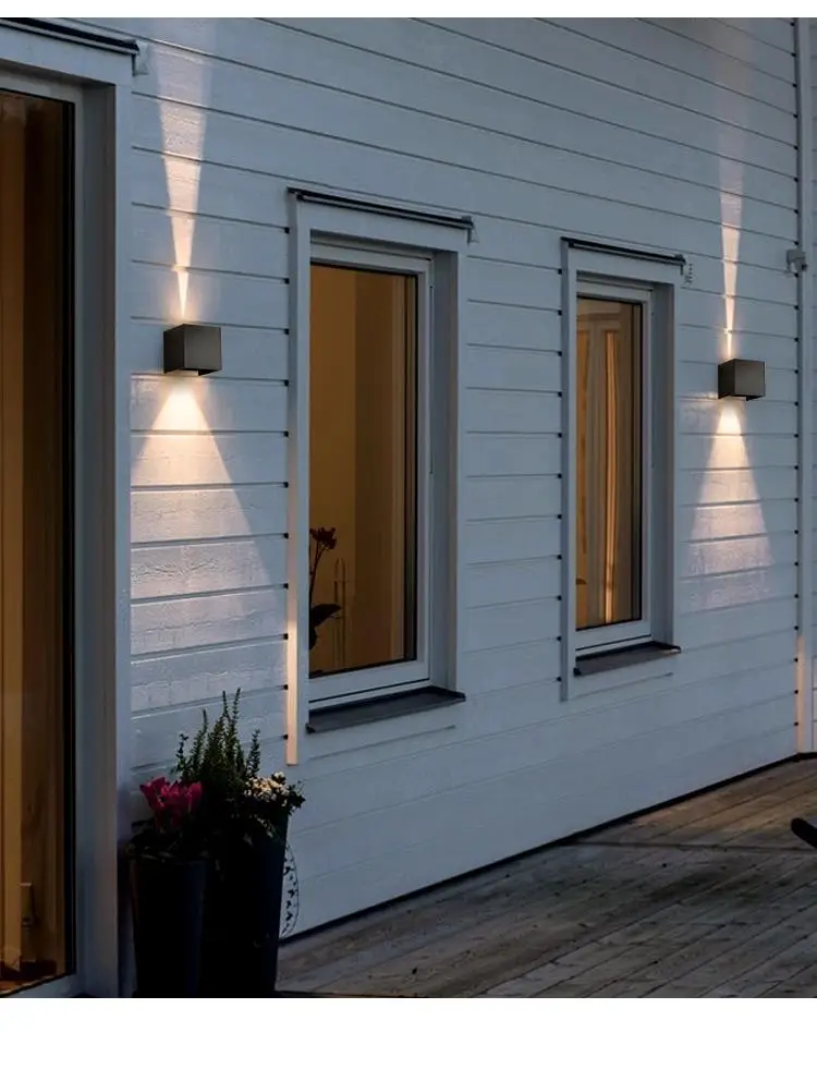 5.8m² 12W White LED Wall Lamp Outdoor Waterproof — feature 9