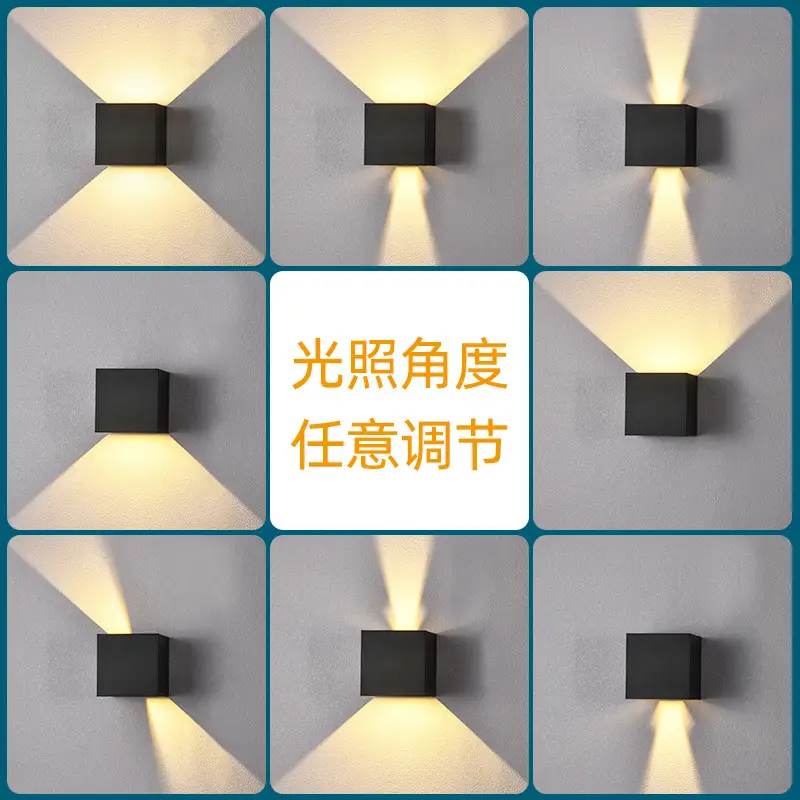 5.8m² 12W White LED Wall Lamp Outdoor Waterproof - Image 11
