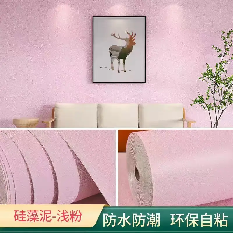 3D Pink Wall Stickers Waterproof Moisture Proof - Image 12