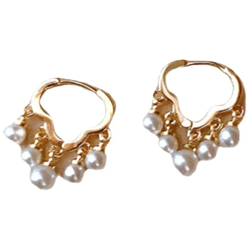 2022 Cloud Tassel Pearl Earrings for Women - Image 5