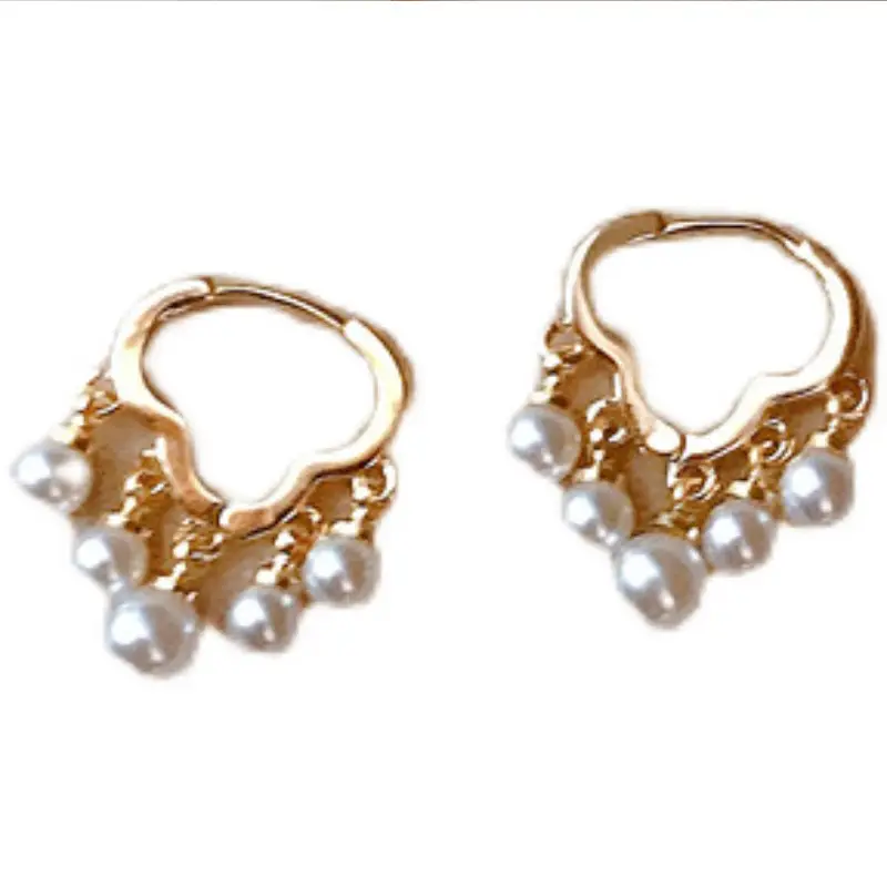 2022 Cloud Tassel Pearl Earrings for Women — feature 7