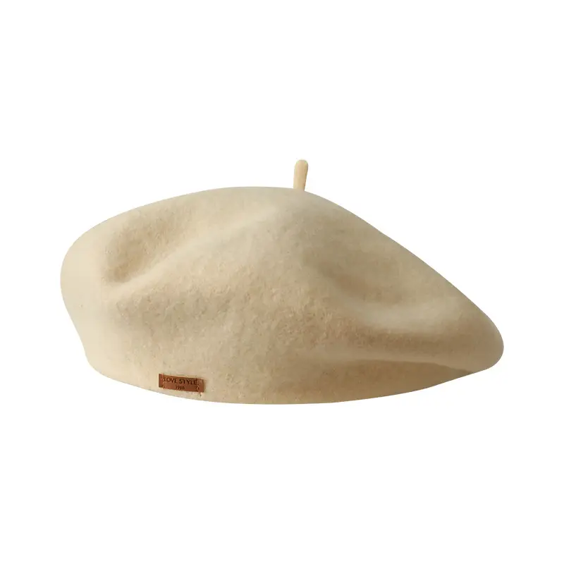 Ishihara Satomi Wool Painter Hat for Girls Brown - Image 13