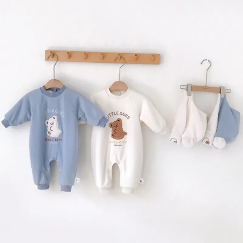 Baby Velvet Jumpsuit Autumn Winter Khayi Set