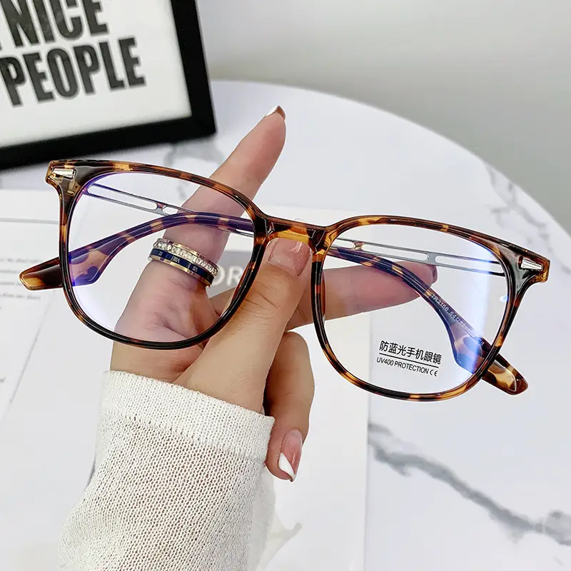Men's Anti-blue Glasses Astigmatic Clear Frames - Image 4
